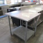3 ft steel table